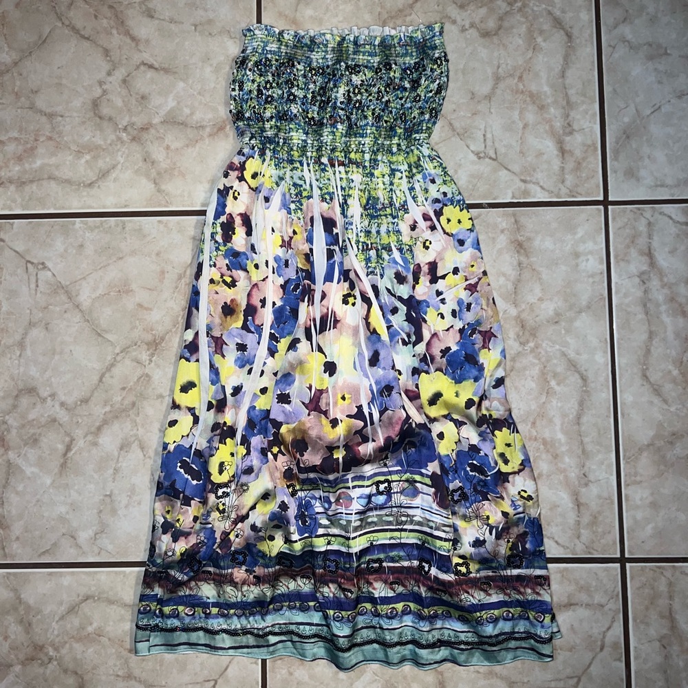 Gorgeous fairycore strapless sundress 🧚